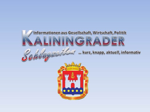 Kaliningrader Schlagzeilen thumbnail