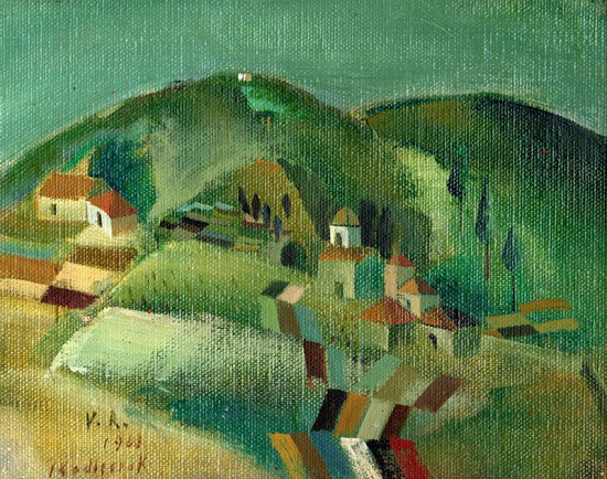 Im Kleinen groß  Dem Maler Horst Skodlerrak zum 100. Geburtstag (30.11.2019  1.3.2020) thumbnail