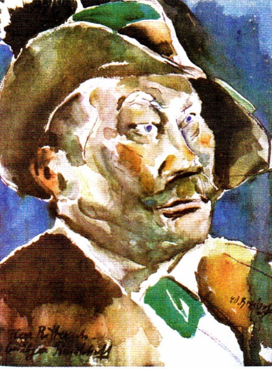 Erinnerung an den Schauspieler Paul Wegener thumbnail