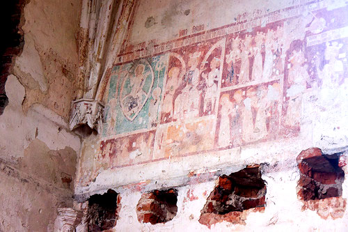 Die mittelalterlichen Fresken in der Katharinenkirche von Arnau, Kreis Königsberg Land thumbnail