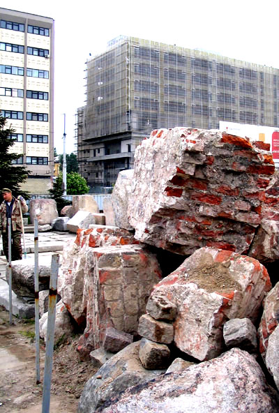 Sicherung der Ruinen des Stadtschlosses thumbnail